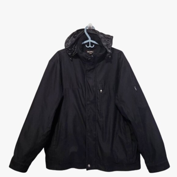 Michael Kors Water Resistant Hooded Coat Quilted Lining Jacket - Picture 6 of 12